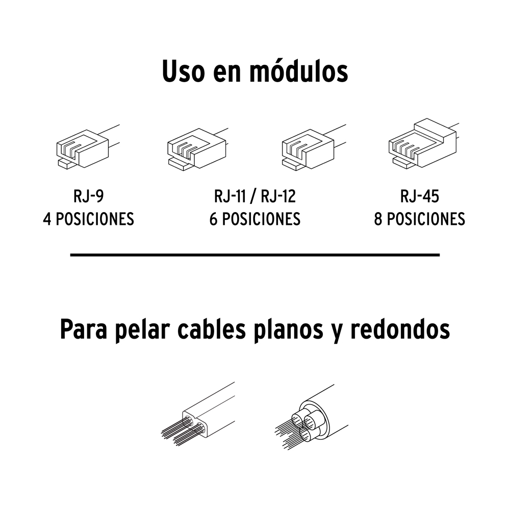 ALICATE PONCHADORA 8' MÓDULOS INTERCAMBIABLES TRUPER - 4
