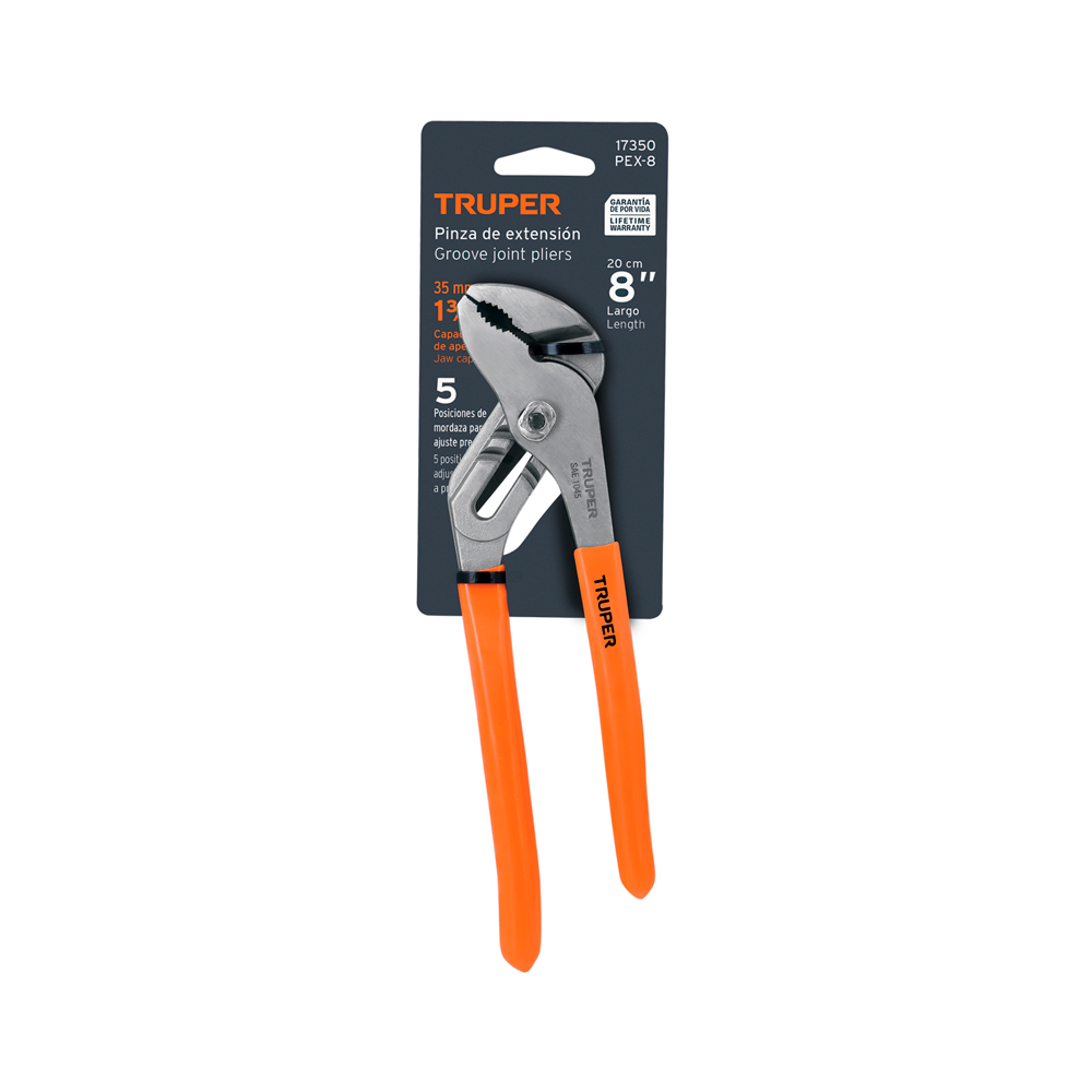 ALICATE PICOLORO 8' MANGO DE PVC TRUPER - 4