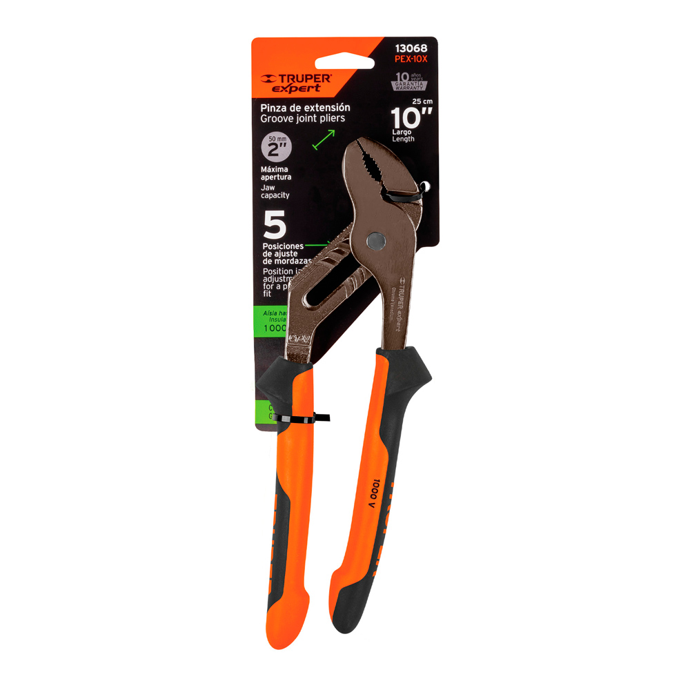 ALICATE PICOLORO 10' MANGO COMFORT GRIP TRUPER EXPERT - 4