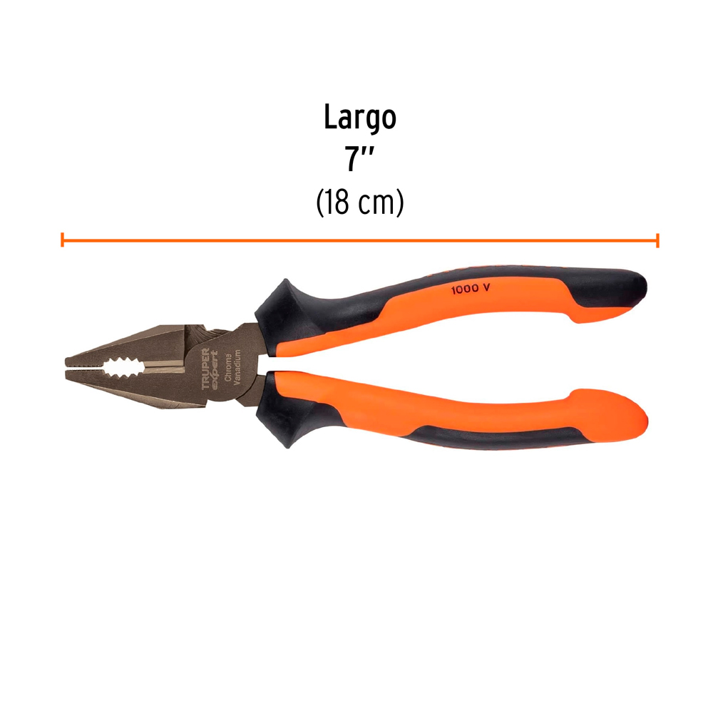 ALICATE UNIVERSAL 7' MANGO COMFORT GRIP TRUPER EXPERT - 3