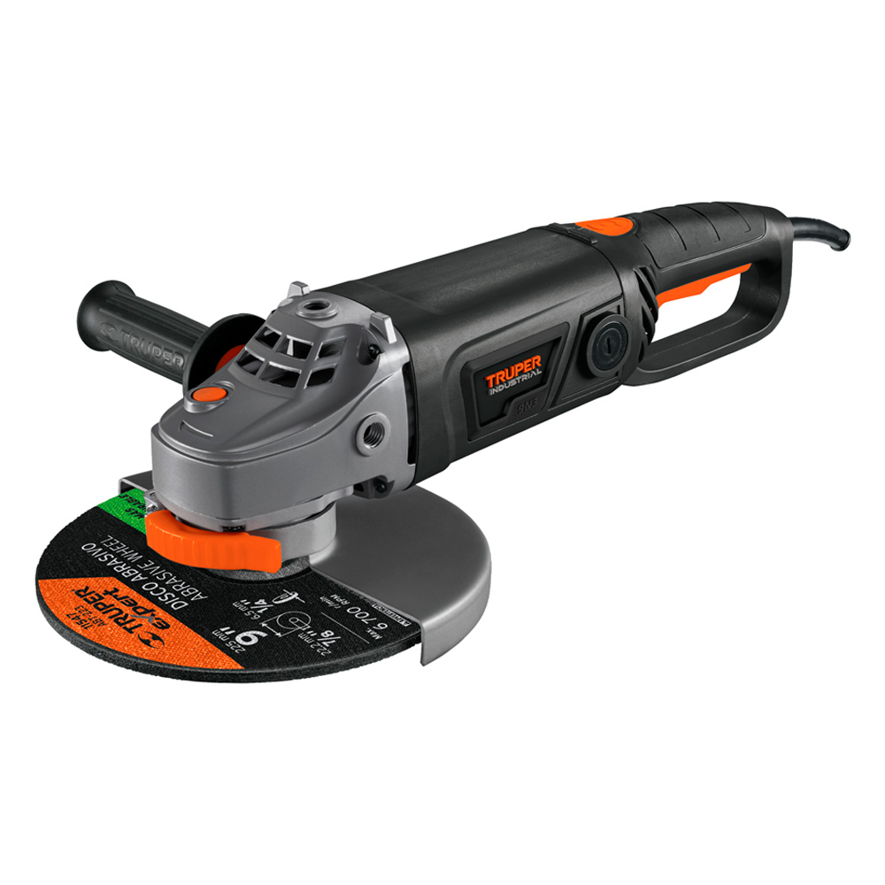 AMOLADORA INDUSTRIAL 9' DE 2000 W 220 V TRUPER - 1