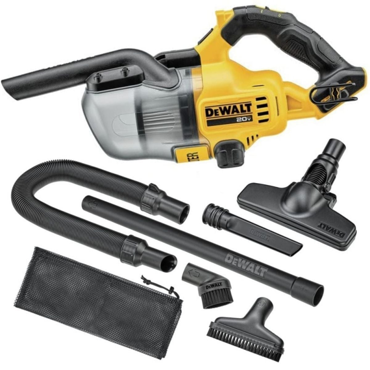 ASPIRADORA PARA SECO 20V HEPA 0.7L BARETOOL DEWALT DCV501HB - 1