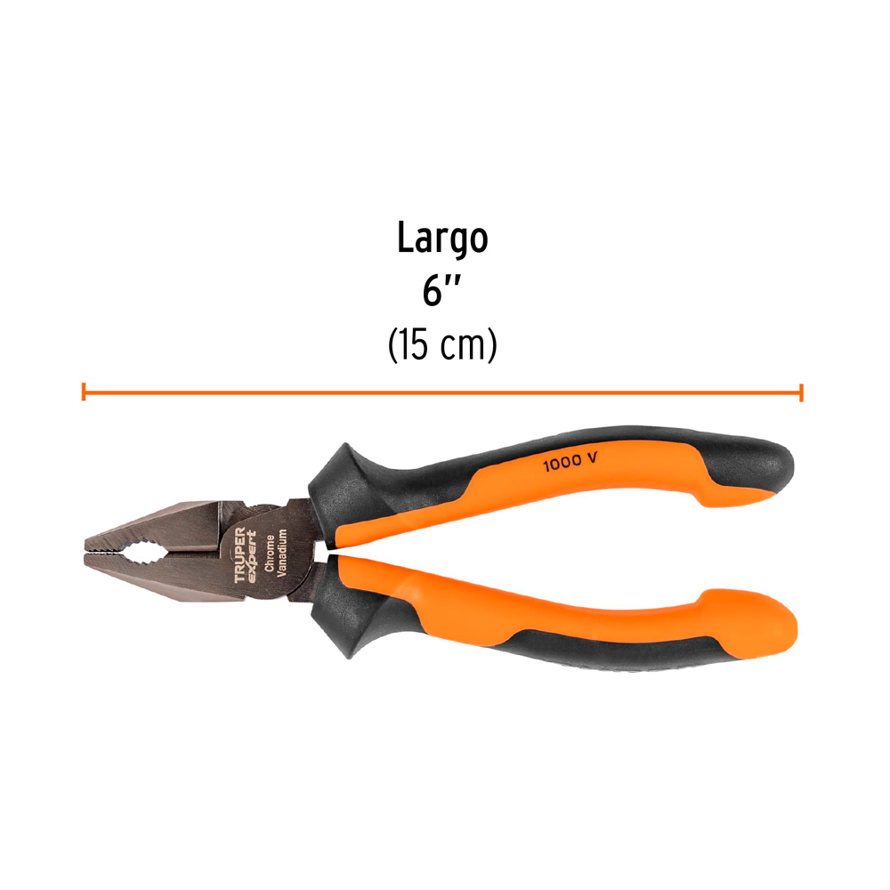 ALICATE UNIVERSAL 6' MANGO COMFORT GRIP TRUPER EXPERT - 3