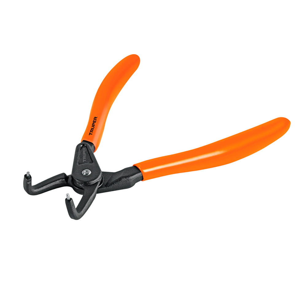 ALICATE PUNTA A 90° 6-3/4' PARA CERRAR ANILLOS MANGO DE PVC - 1