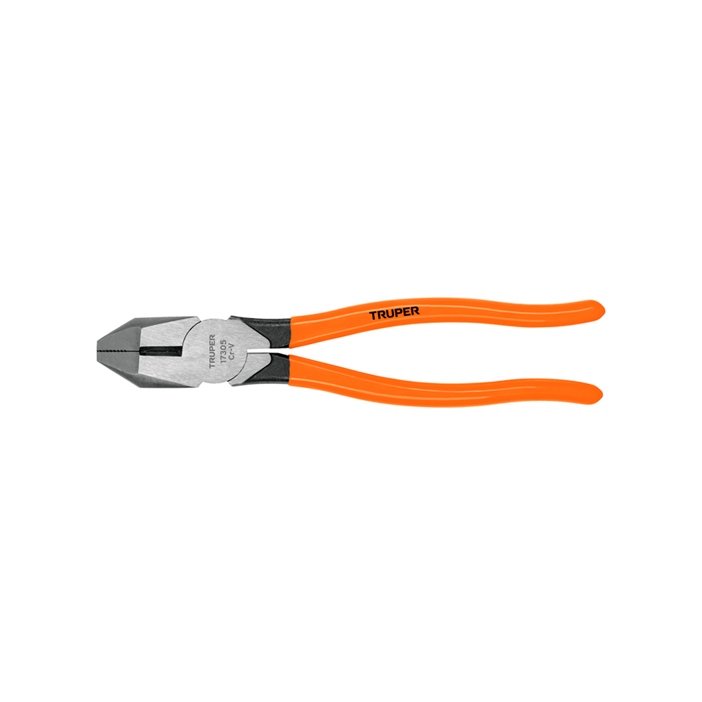ALICATE UNIVERSAL PROFESIONAL 9' MANGO DE PVC TRUPER - 1