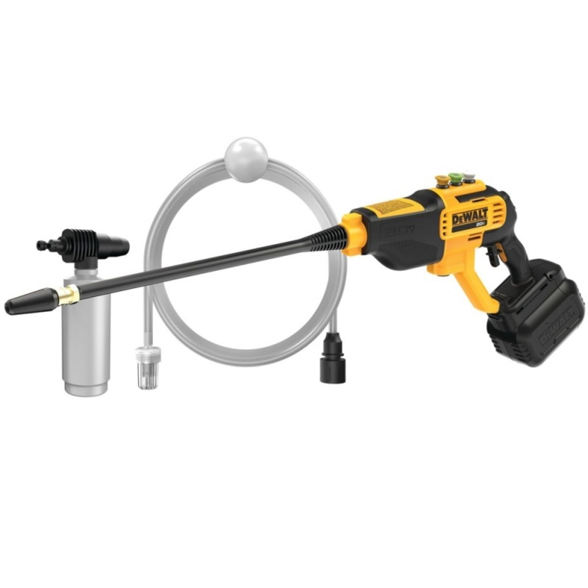 LAVADORA A PRESIÓN INALÁMBRICA, LIMPIADOR DE ENERGÍA, 550-PSI - 2