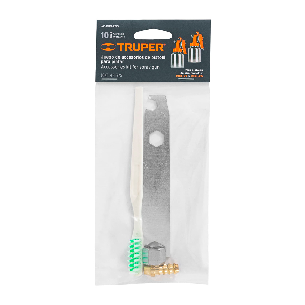 ACCESORIOS (LLAVE CEPILLO TUERCA Y ESPIGA) P/PIPI-26 Y 27 - 3