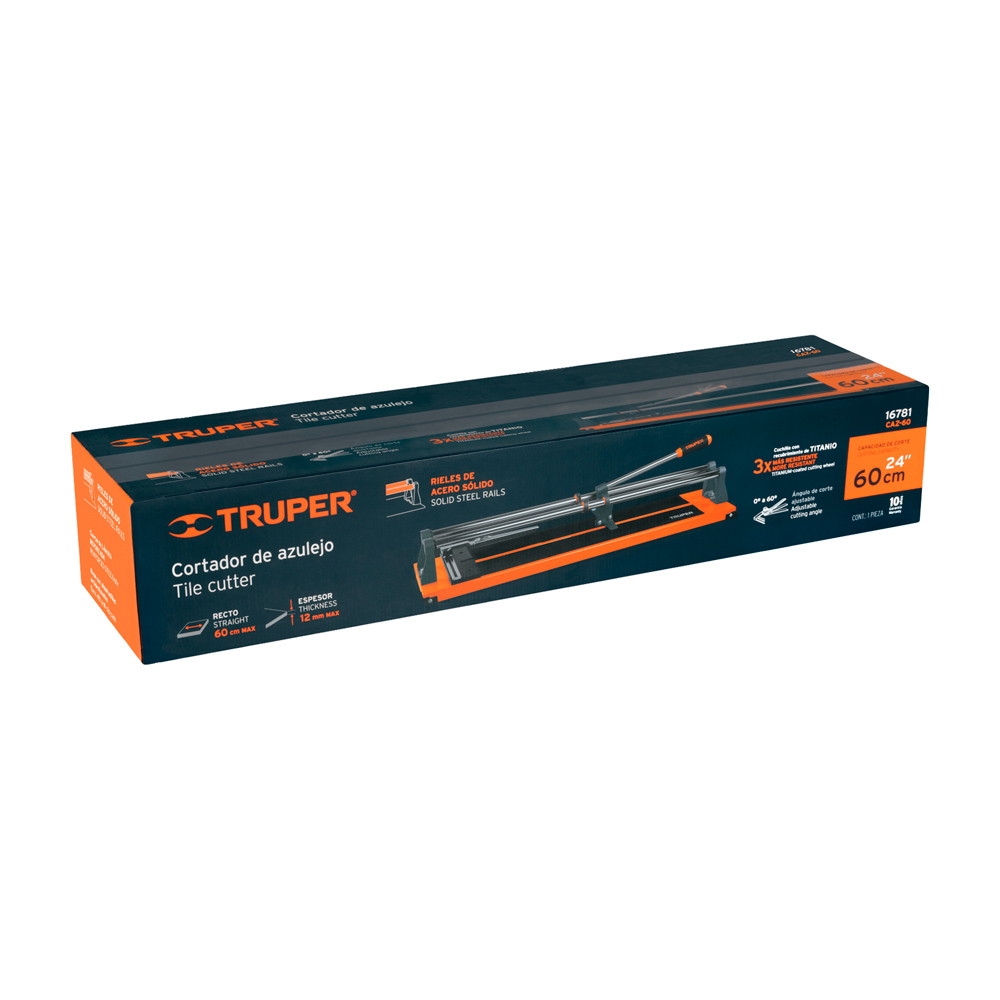 CORTAPISOS DE MAYÓLICA DE 24' 61 CM TRUPER - 4