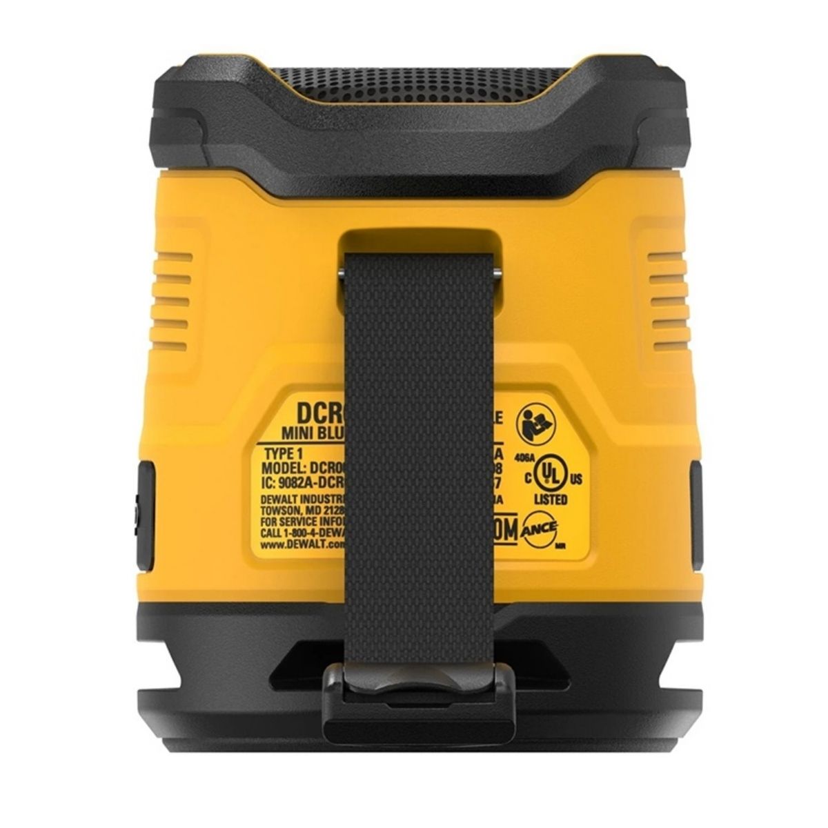 MINI PARLANTE BLUETOOTH 12V 20V USB-C BARETOOL DEWALT DCR008 - 3