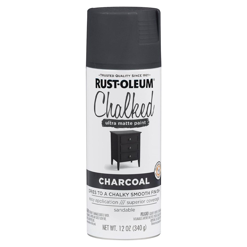 PINTURA RUST-OLEUM CHALKED ULTRA MATE CARBÓN 340G - 1