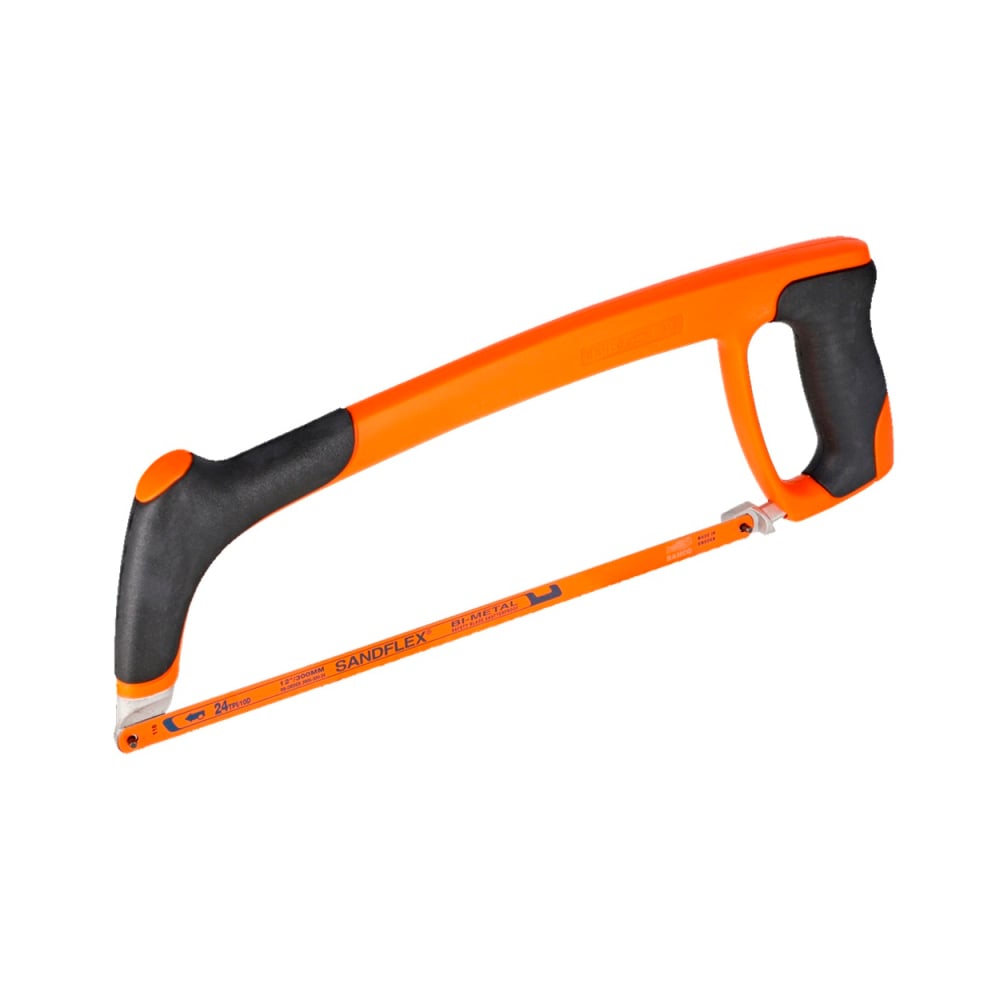 ARCO DE SIERRA PROFESIONAL + 4 HOJAS SANDFLEX 24 DIENTES BAHCO - 1