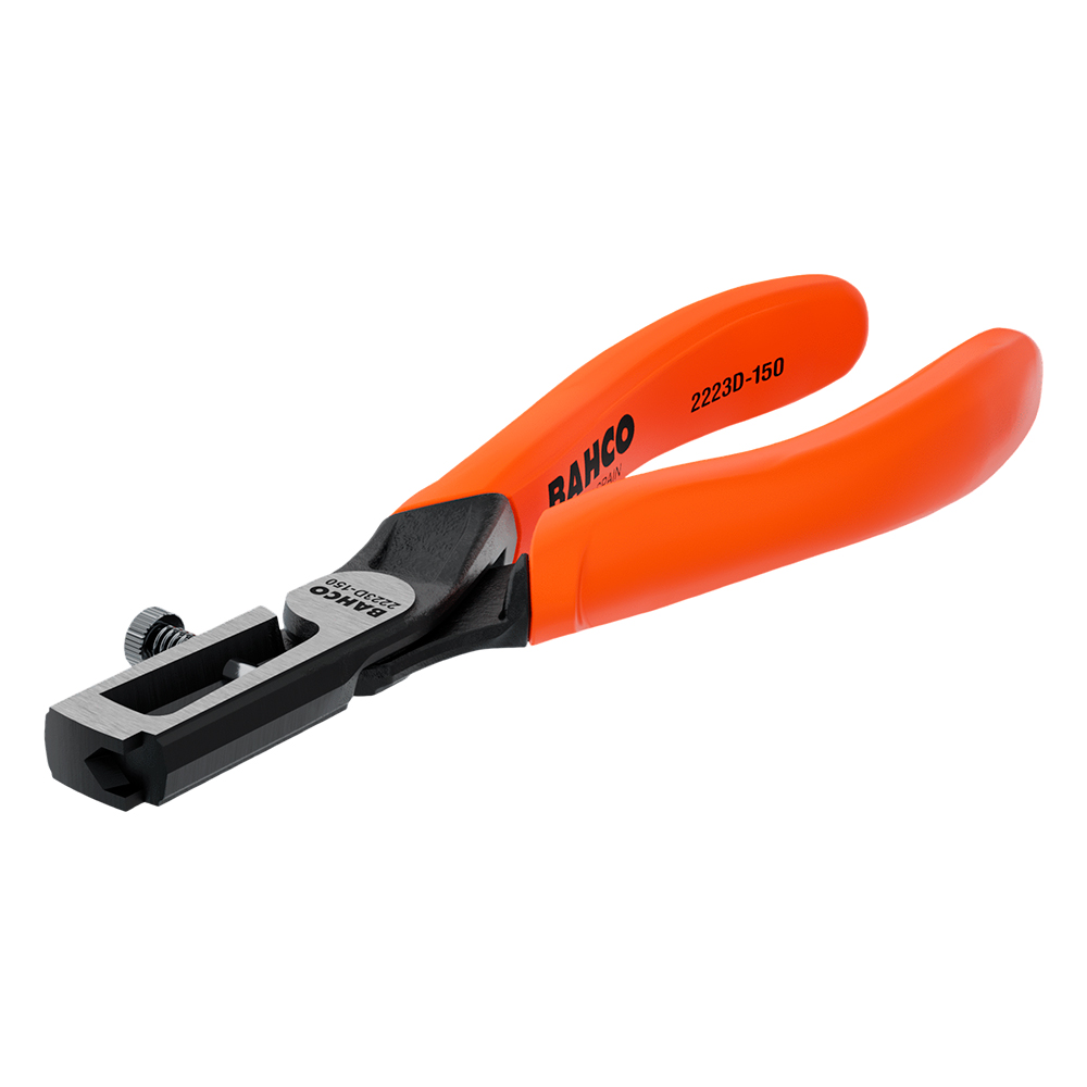 ALICATE PELACABLE FOSFATADO 160MM BAHCO - 1
