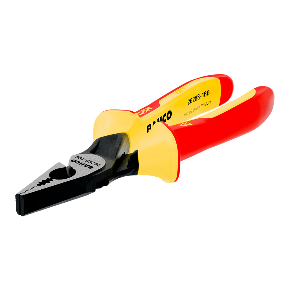 ALICATE UNIVERSAL ERGO 180MM 1000V BAHCO - 1