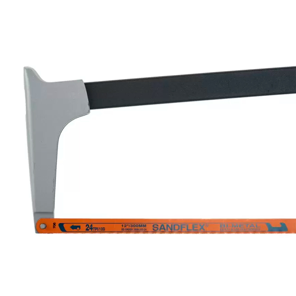 ARCO DE SIERRA LIGERO PROFESIONAL + HOJA SANDFLEX 24 DIENTES BAHCO - 4