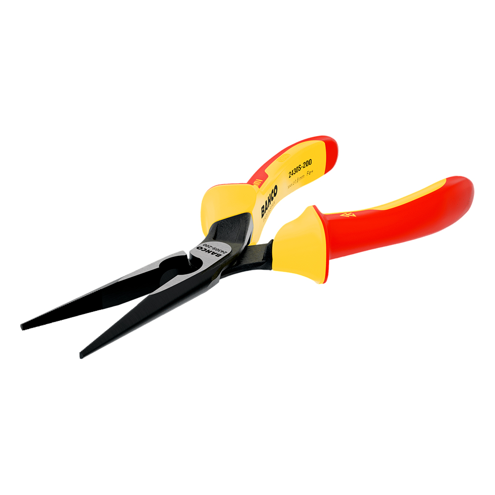 ALICATE SEMI REDONDO ERGO 160MM 1000V BAHCO - 2