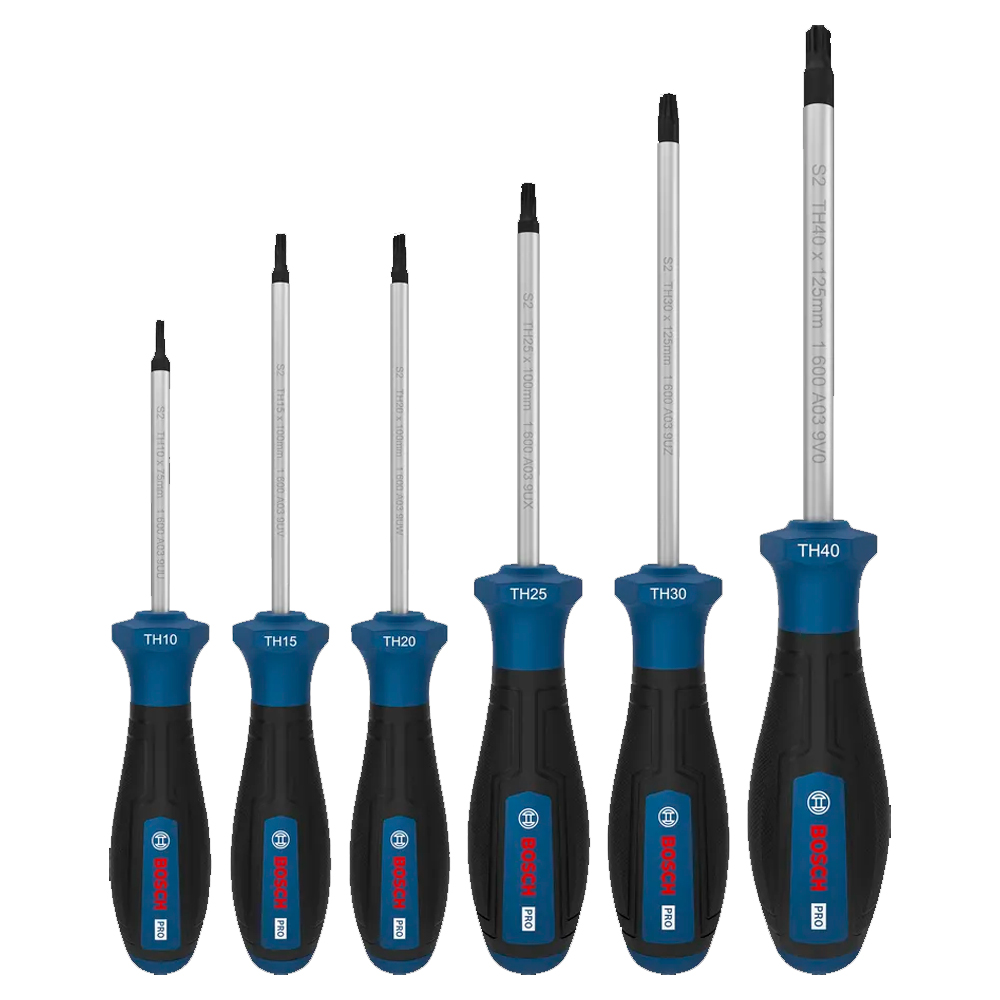 JUEGO DESTORNILLADOR PRO BOSCH TH X 6 PZ 1600A03HU5 - 2