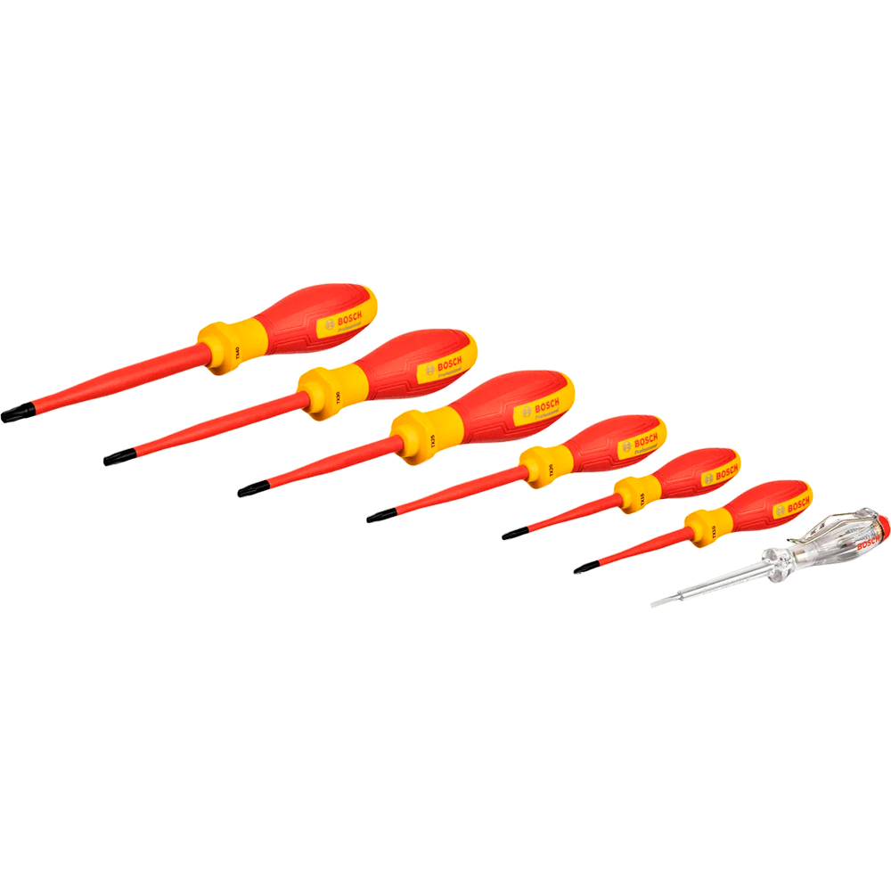 JUEGO DE DESTORNILLADORES VDE BOSCH TX X7PZ 1600A02NF8 - 1