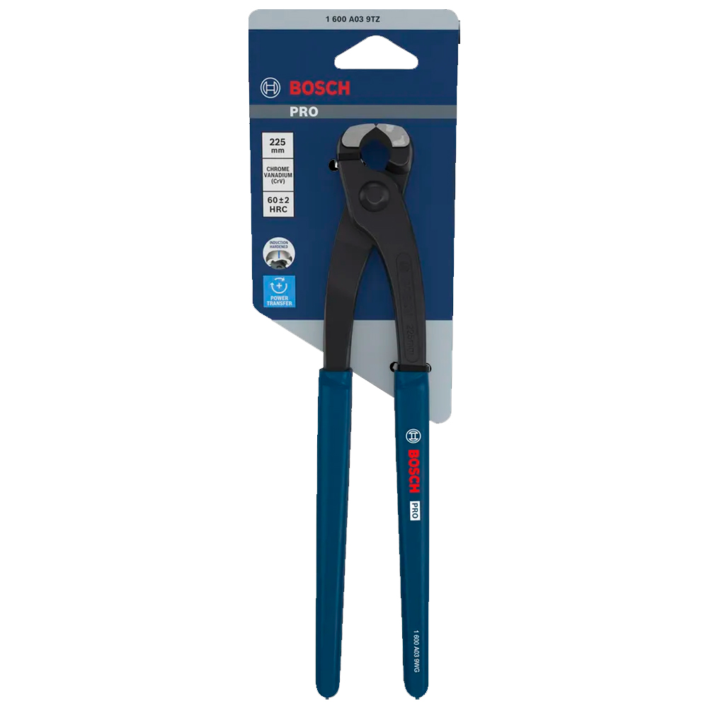 TENAZAS DE ALBAÑIL PRO BOSCH 225 MM MANGO GOMA 1600A039TZ - 2