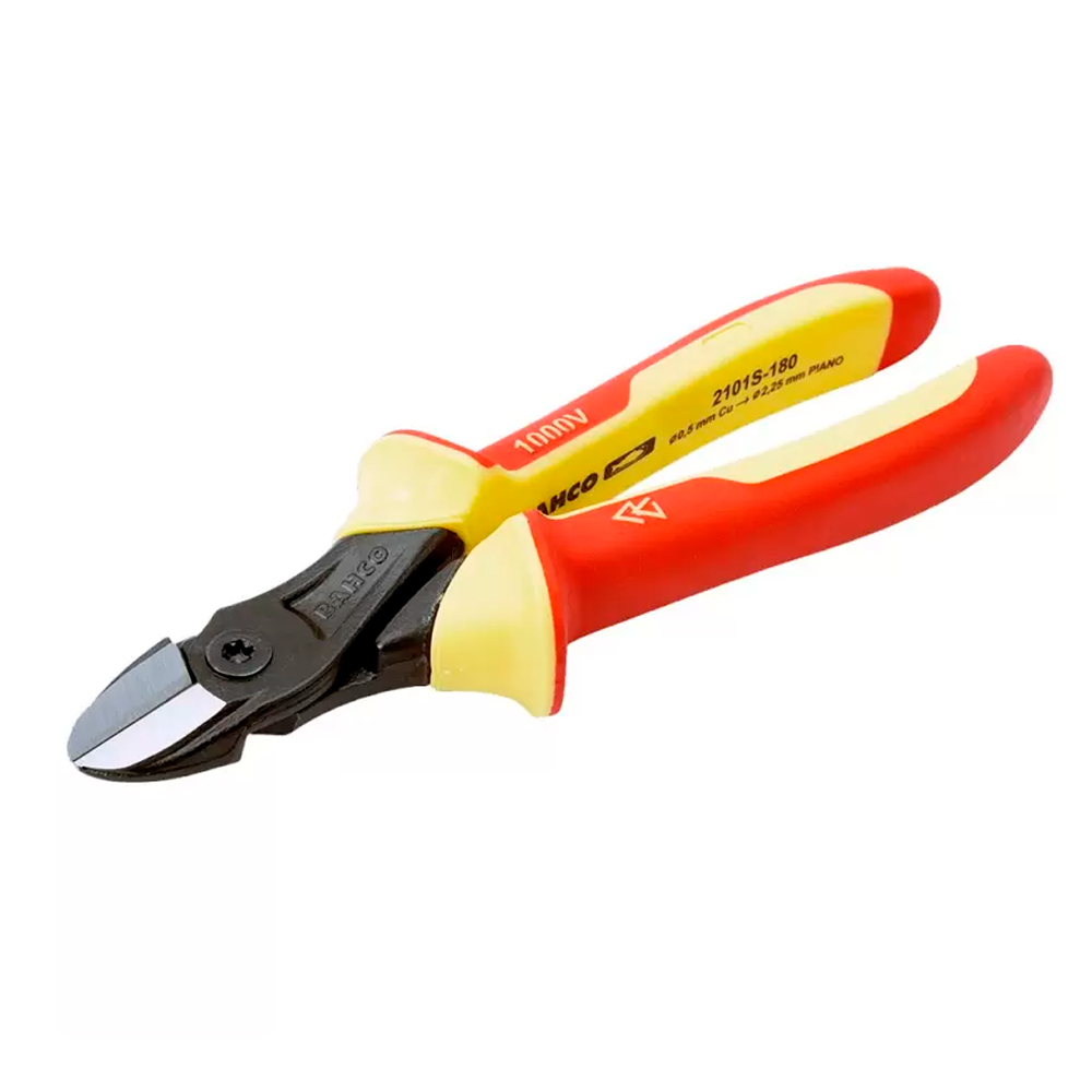 ALICATE CORTE DIAGONAL ERGO 180MM 1000V BAHCO 2101S-180 - 1