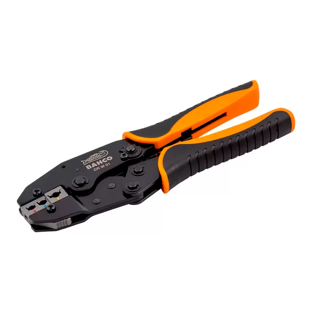 ALICATE CARRACA TERMINALES 0.5-6MM² BAHCO CR-W-01 - 1