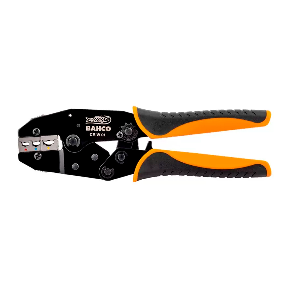 ALICATE CARRACA TERMINALES 0.5-6MM² BAHCO CR-W-01 - 2