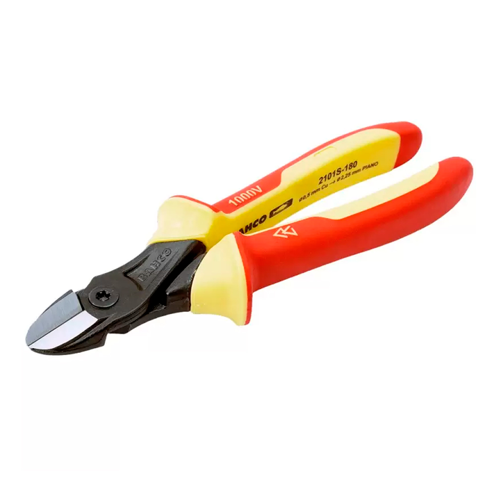 ALICATE CORTE DIAGONAL ERGO 160MM 1000V BAHCO 2101S-160 - 1