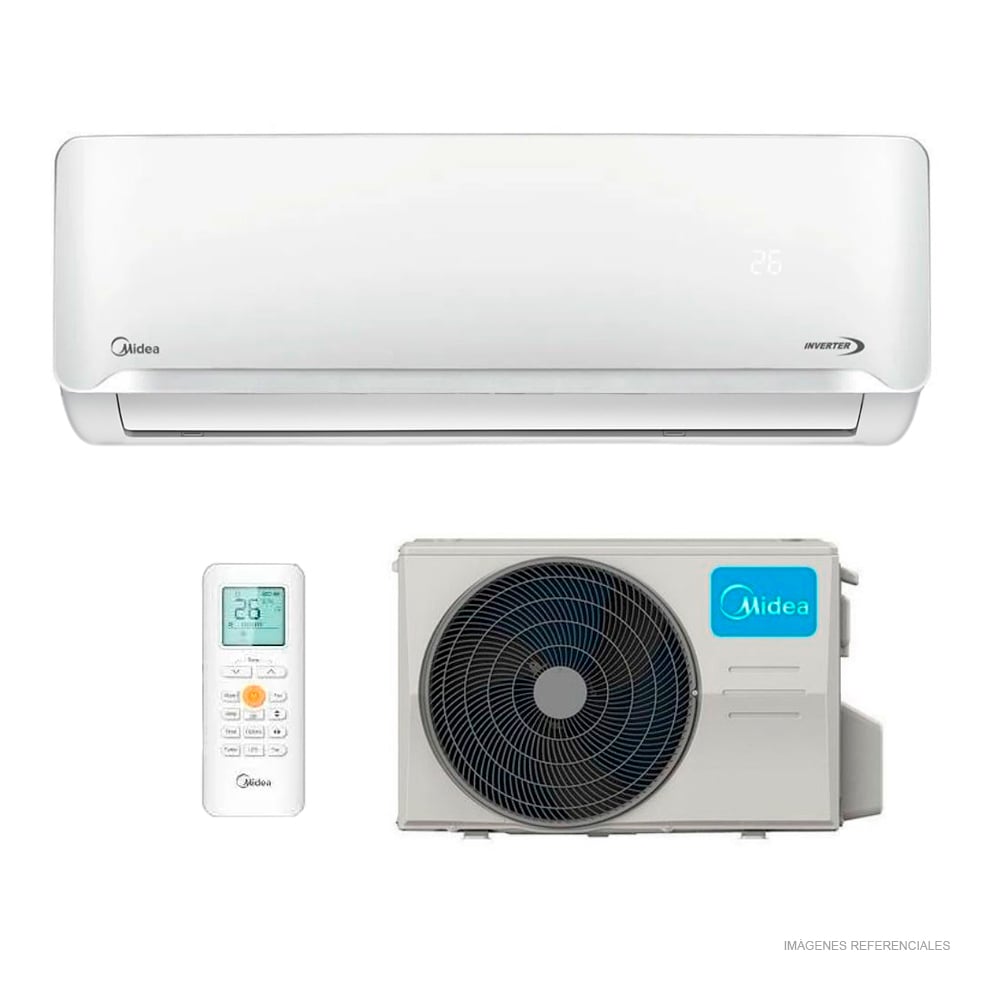 AIRE ACONDICIONADO MIDEA SPLIT PARED INVERTER FRÍO 12000 BTU - 1