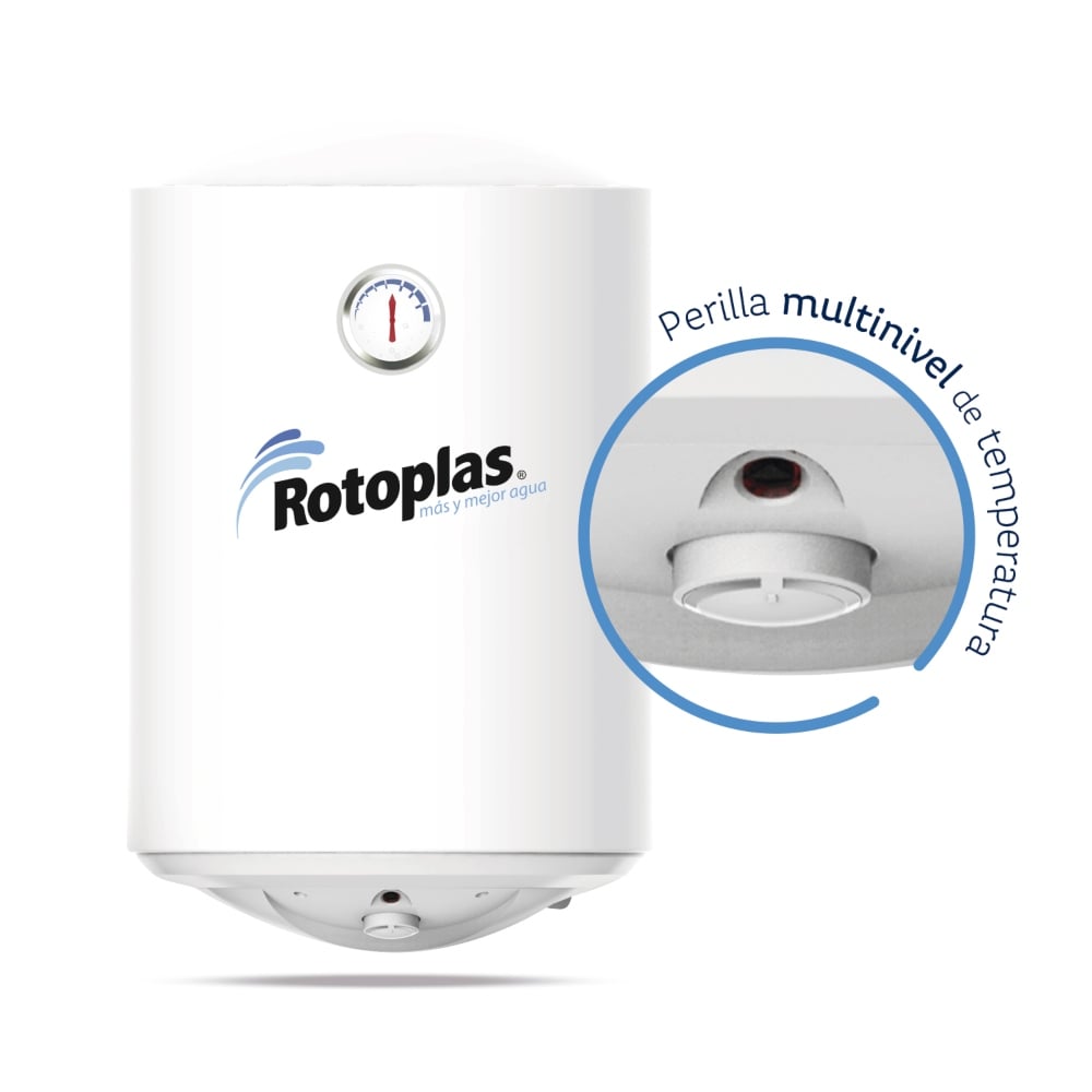 TERMA ELÉCTRICA DE ACUMULACIÓN ROTOPLAS DURATERMA 50 L - 4