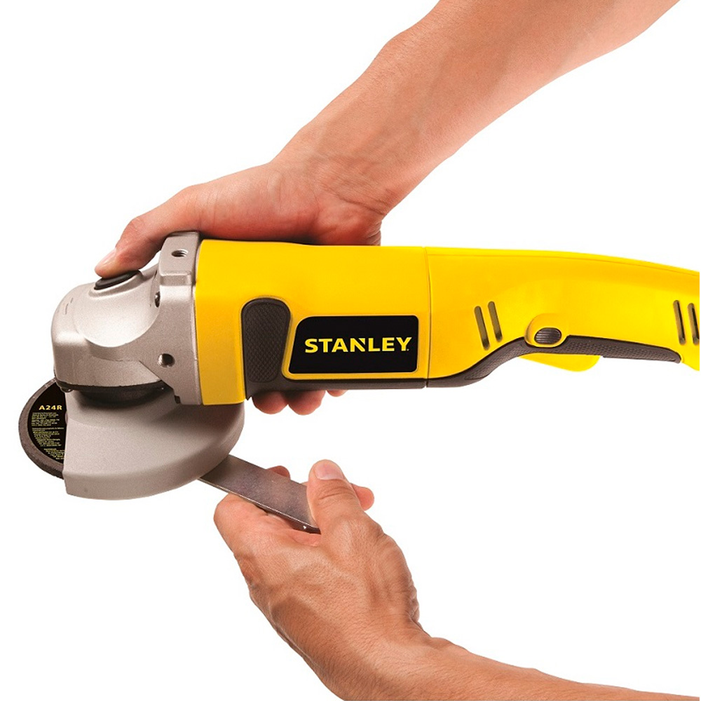 ESMERIL AMOLADORA STANLEY STGS1011 1000W 4 1/2' COLA RATA - 2
