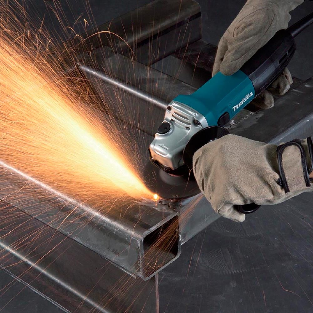 AMOLADORA ANGULAR MAKITA MT M9510B 4 1/2' 850W PROFESIONAL - 4