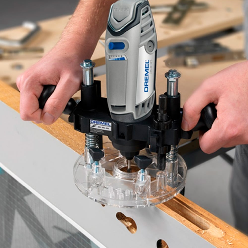 GUIA PARA FRESAR RUTEADOR ADAPTADOR DREMEL 335 - 3