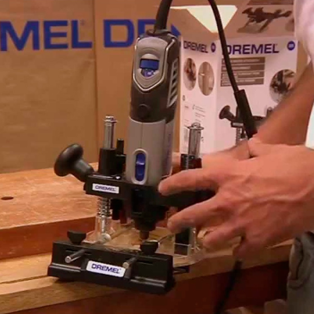 GUIA PARA FRESAR RUTEADOR ADAPTADOR DREMEL 335 - 4