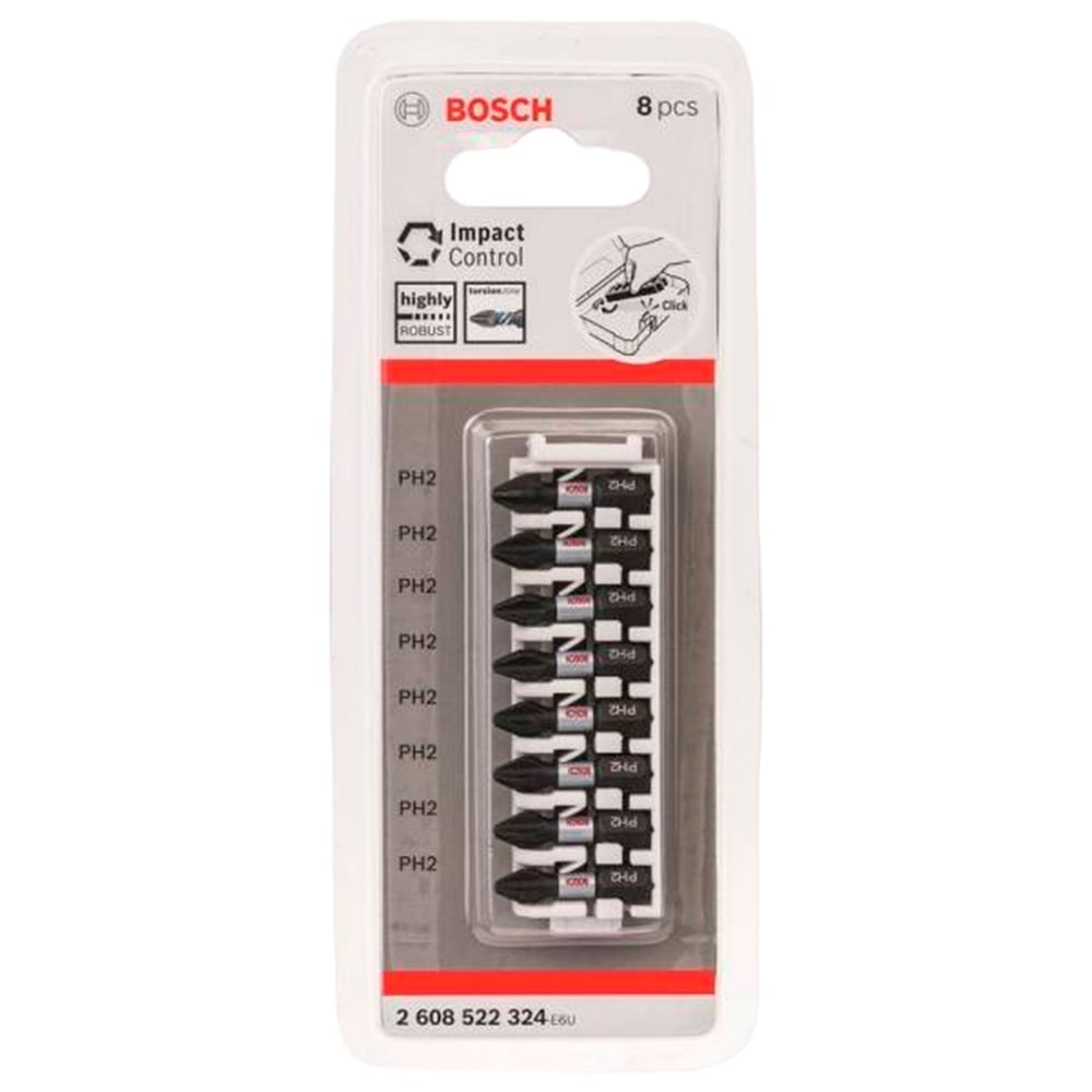 BOSCH PUNTA PHILLIPS 2X25MM 8U IMPACT CONTROL - 2