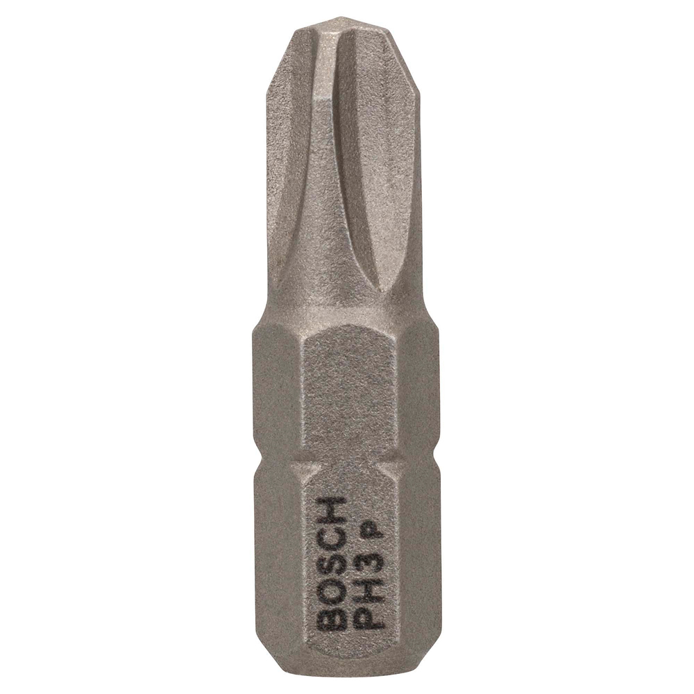 BOSCH PUNTA PHILLIPS 3X25MM 100 UNIDADES CAJA PLASTICA - 2