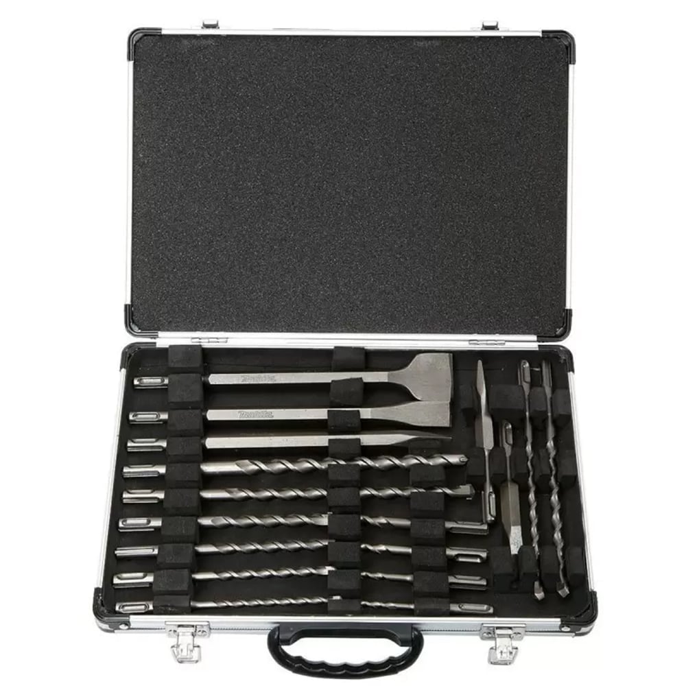 SET BROCAS Y CINCELES SDS PLUS D-19180 17 PZAS MAKITA - 1