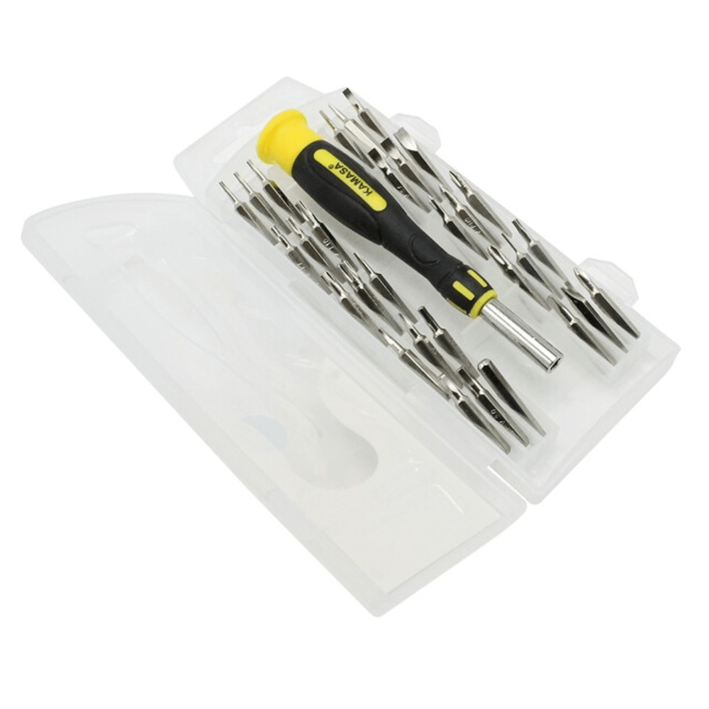 MINI DESARMADOR CON 30 PUNTAS KAMASA KM1036 - 1