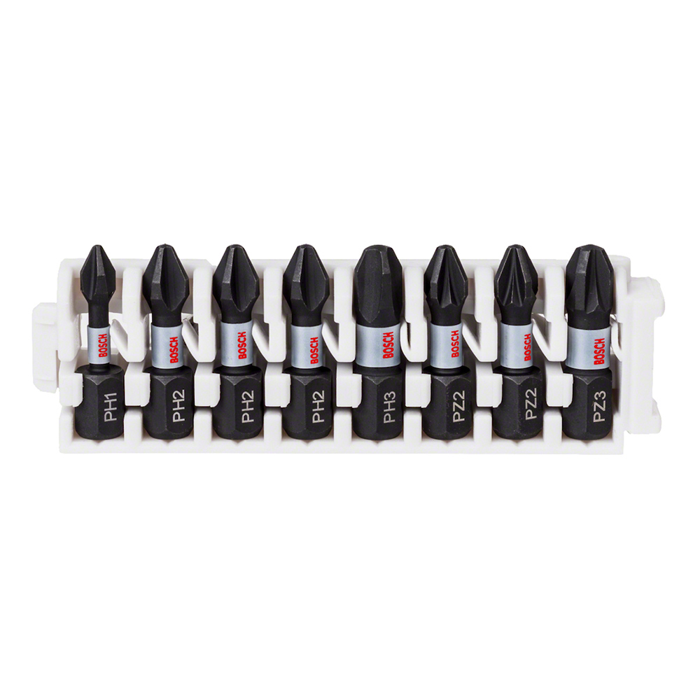 SET BIT 8PZAS BOSCH IMPACT CONTROL 25MM - 2
