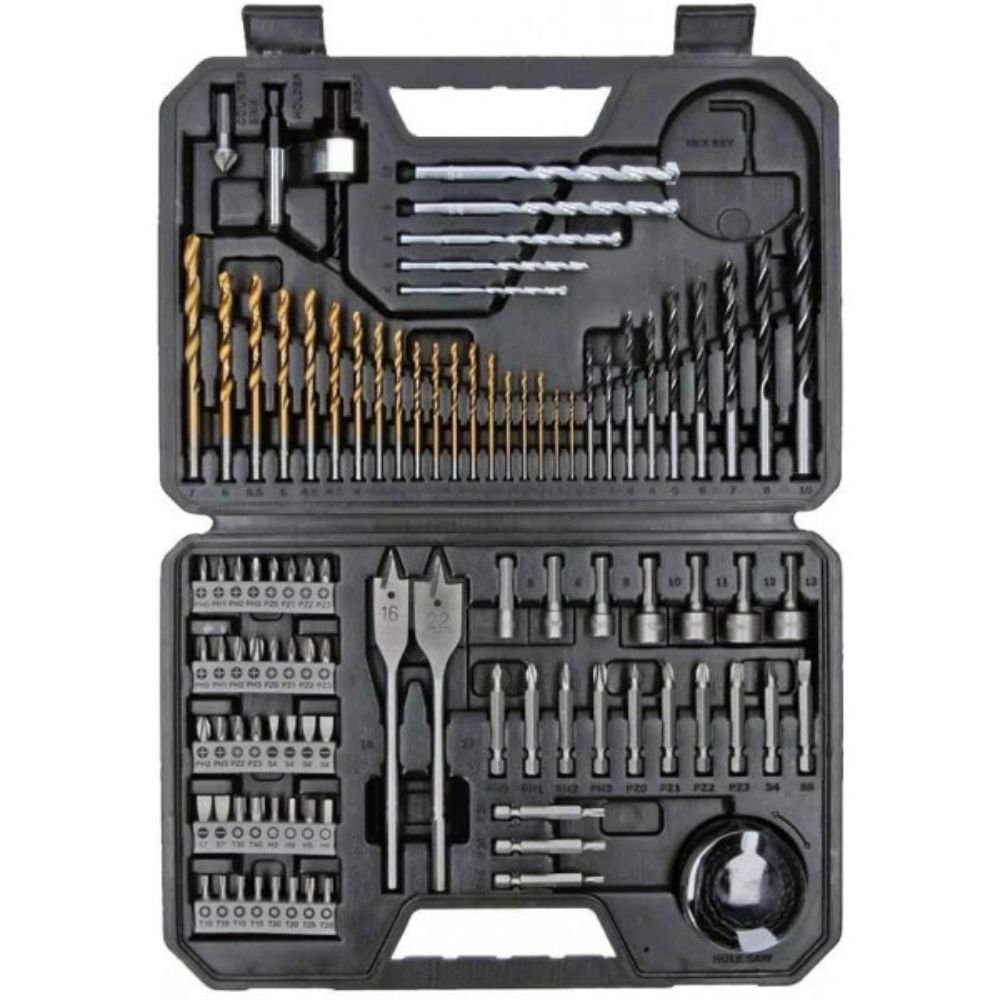 TALADRO PERCUTOR GSB 16+MALETA PLASTICA+SET 103 PIEZAS BOSCH - 3