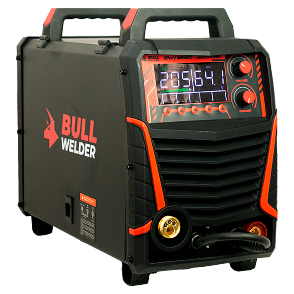 SOLDADORA INVERTER BULL WELDER 4EN1 MIG-MMA-TIG LIFT 225A - 3