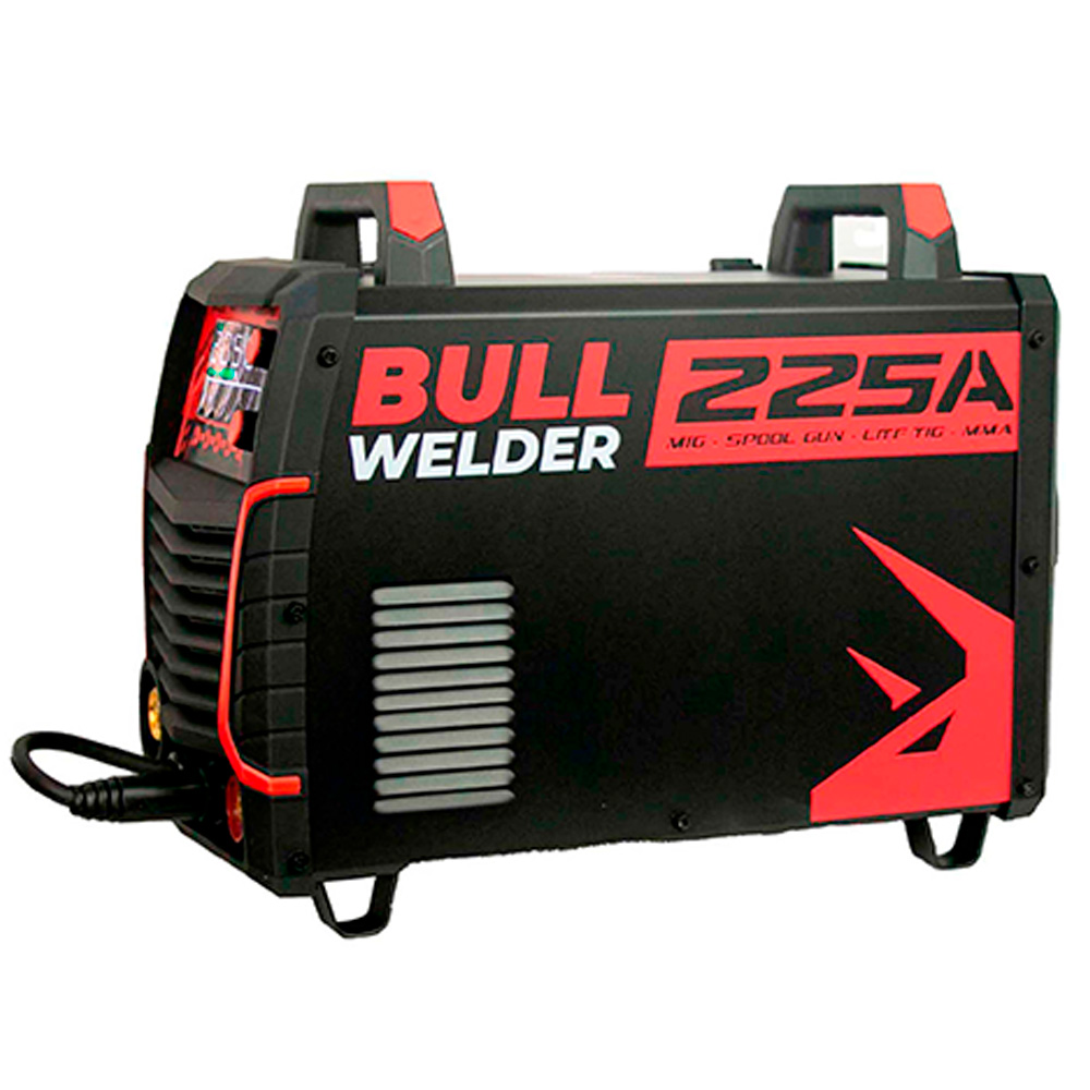 SOLDADORA INVERTER BULL WELDER 4EN1 MIG-MMA-TIG LIFT 225A - 5