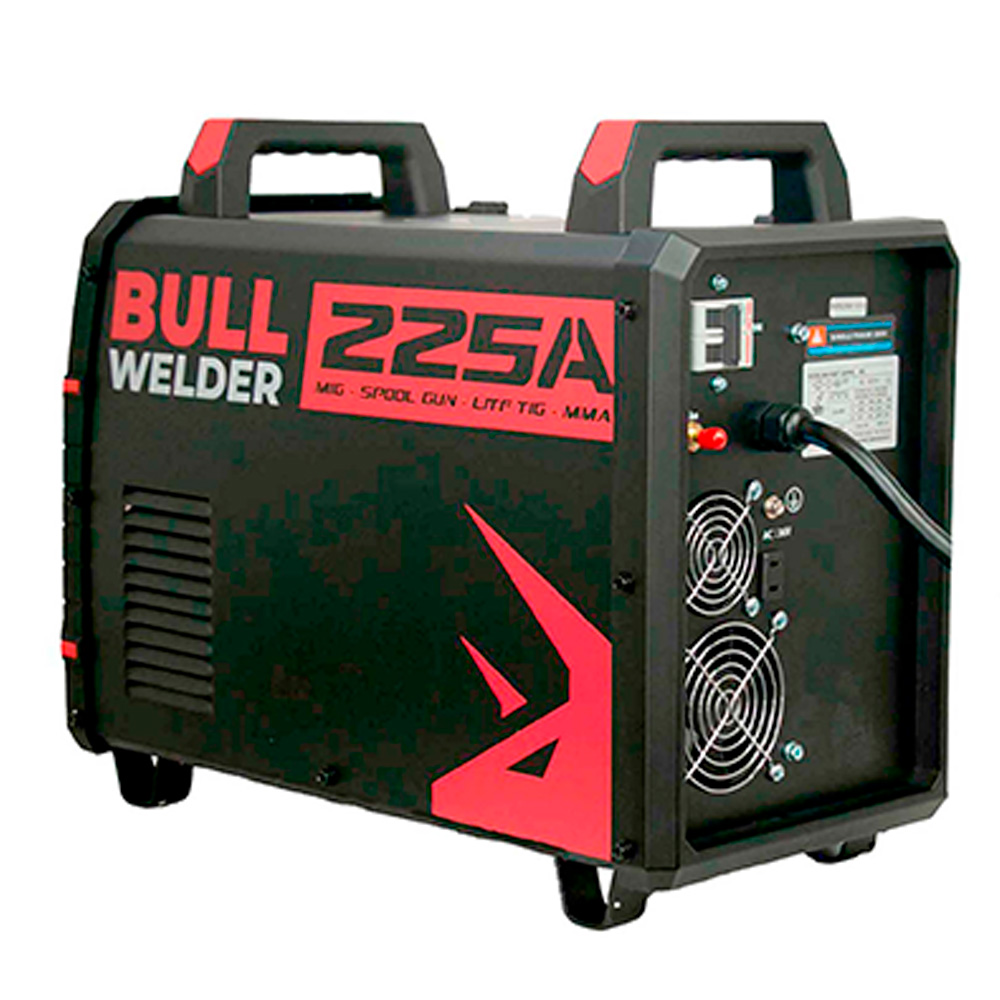 SOLDADORA INVERTER BULL WELDER 4EN1 MIG-MMA-TIG LIFT 225A - 6