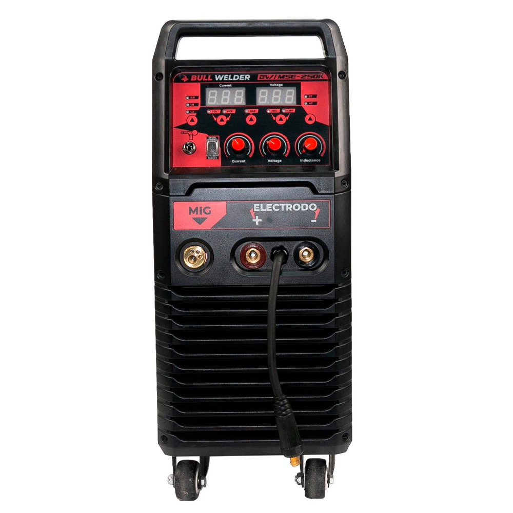 SOLDADORA INVERTER BULL WELDER MIG-MMA-SPOOL GUN 250A - 2