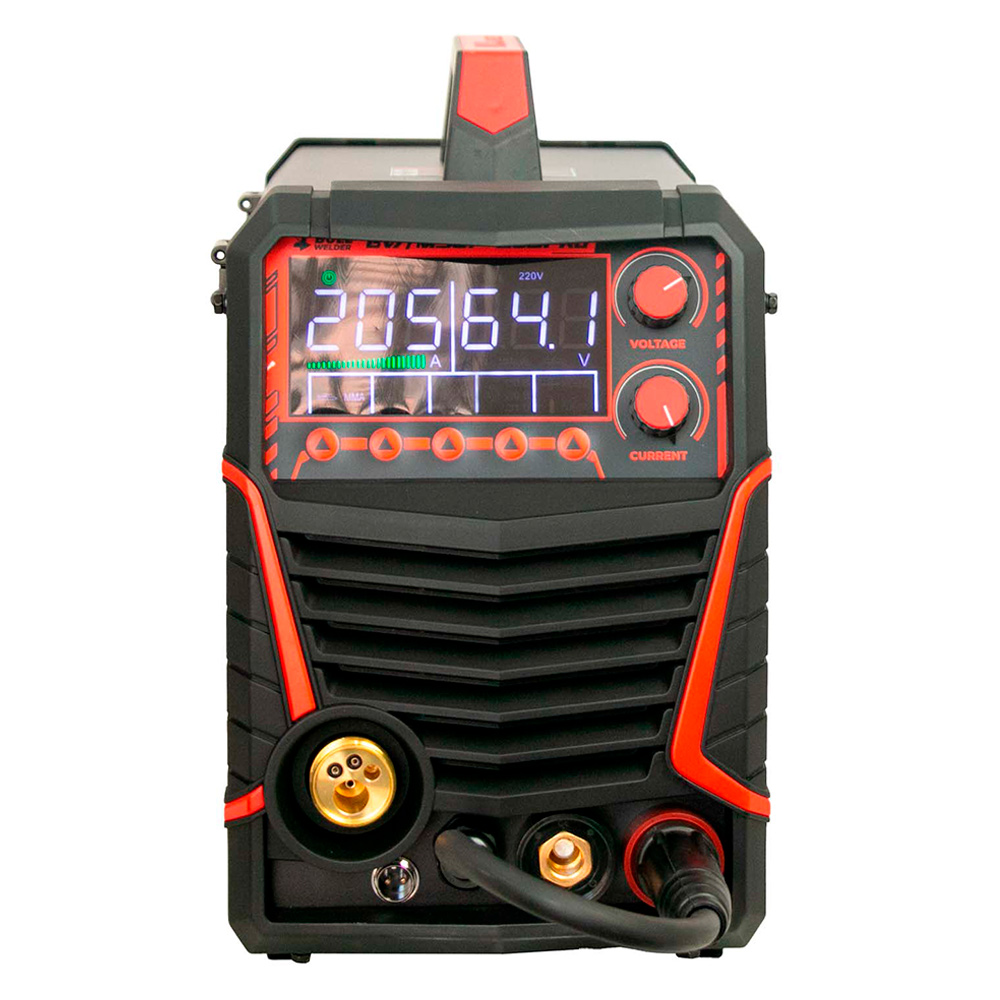 SOLDADORA INVERTER MIG-MMA TIG LIFT- 200 AMP BULL WELDER - 2