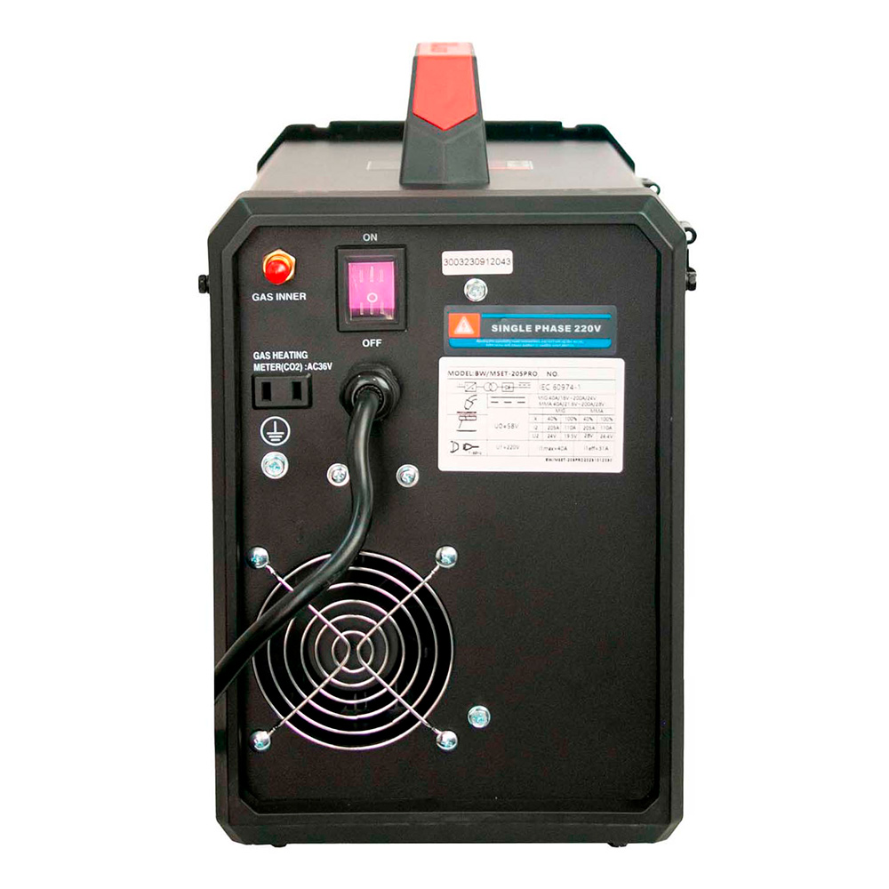 SOLDADORA INVERTER MIG-MMA TIG LIFT- 200 AMP BULL WELDER - 5