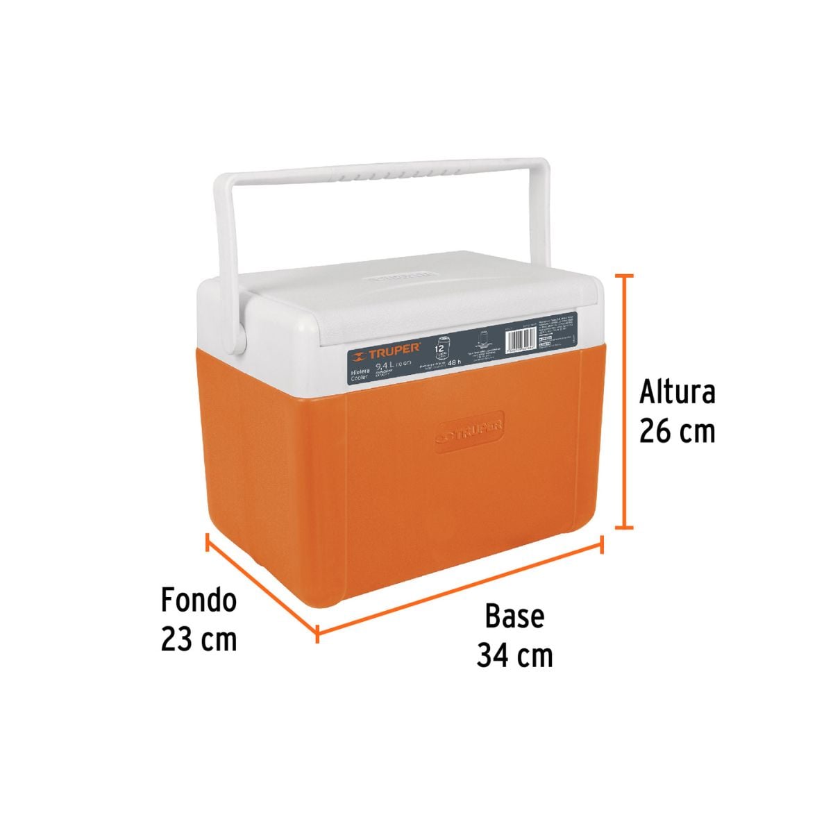 COOLER HIELERA 9L HIEL-9 TRUPER - 2