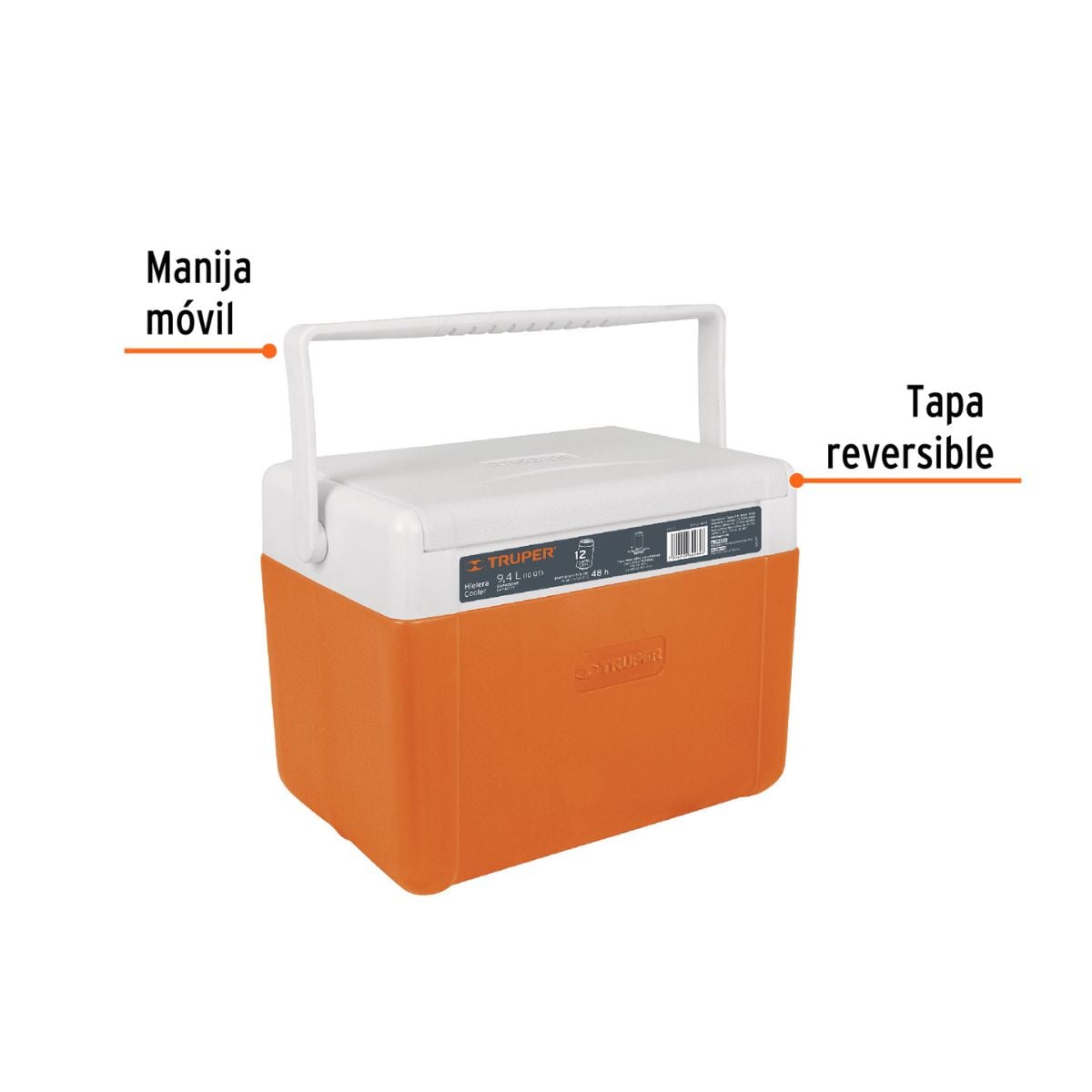COOLER HIELERA 9L HIEL-9 TRUPER - 3