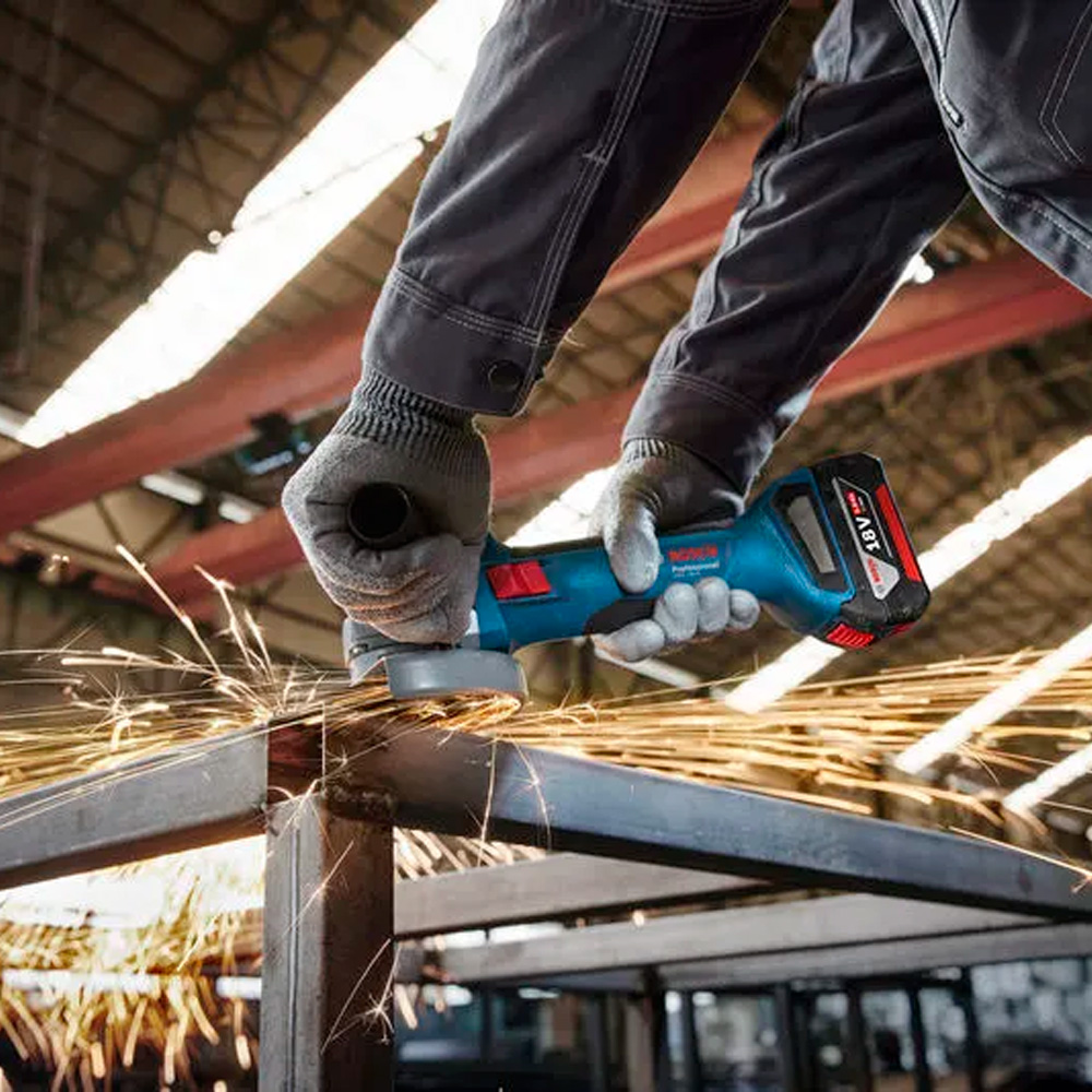 AMOLADORA ACCU BOSCH GWS 18V-8 SIN BATERÍA - 6