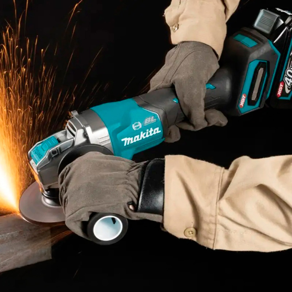 ESMERIL ANGULAR 4 1/2 MAKITA 40VMAX BL SIN BATERÍA GA046GZ01 - 2