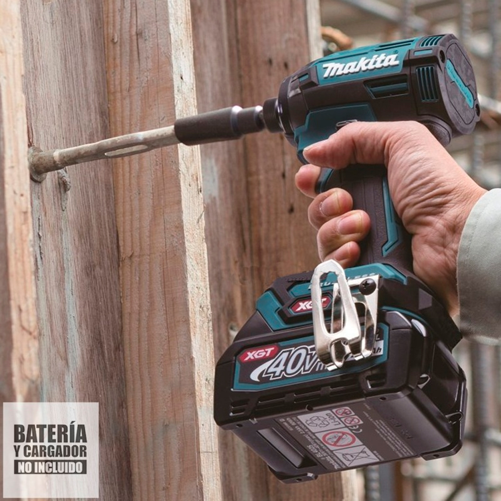 ATORNILLADOR IMPACTO MAKITA 40V 1/4” 220NM XGT TD002G (BARETOOL) - 4