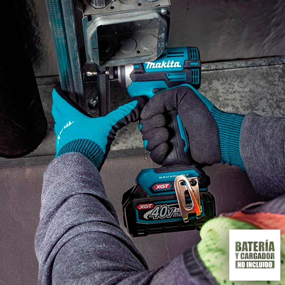 ATORNILLADOR IMPACTO MAKITA TDO03GZ 40V XGT 1/4' 210 NM (BARETOOL) - 7